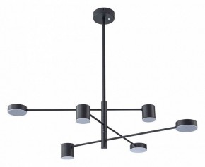 Люстра на штанге Arte Lamp Stanley A2476PL-40BK в Соликамске - solikamsk.mebel24.online | фото