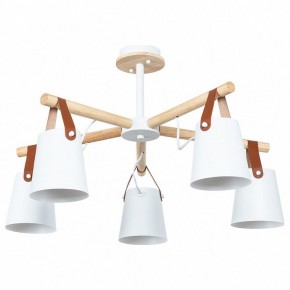 Люстра на штанге Arte Lamp Thomas A7032PL-5WH в Соликамске - solikamsk.mebel24.online | фото