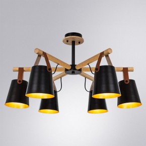 Люстра на штанге Arte Lamp Thomas A7032PL-6BK в Соликамске - solikamsk.mebel24.online | фото 2