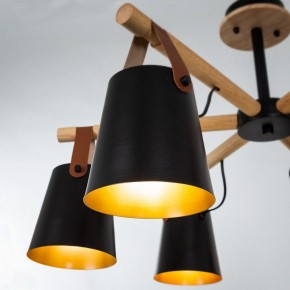 Люстра на штанге Arte Lamp Thomas A7032PL-6BK в Соликамске - solikamsk.mebel24.online | фото 3