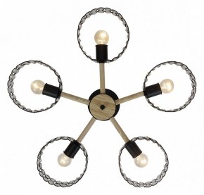 Люстра на штанге Escada Banjo 679/5P Black в Соликамске - solikamsk.mebel24.online | фото 3