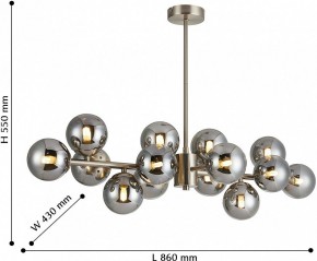 Люстра на штанге Favourite Varietas 2650-14P в Соликамске - solikamsk.mebel24.online | фото 4