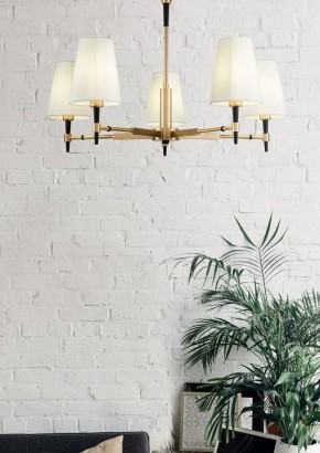 Люстра на штанге Maytoni Zaragoza H001CL-05BS в Соликамске - solikamsk.mebel24.online | фото 5