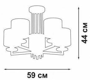 Люстра на штанге Vitaluce V3069 V3069-8/5PL в Соликамске - solikamsk.mebel24.online | фото 3