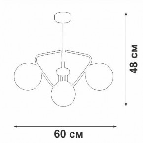 Люстра на штанге Vitaluce V47150 V47150-8/3PL в Соликамске - solikamsk.mebel24.online | фото 2