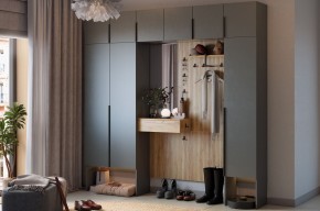 МЕБЕЛЬСОН К11 Прихожая (графит) в Соликамске - solikamsk.mebel24.online | фото