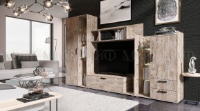 Модена Шкаф низкий (Дуб Юкон) в Соликамске - solikamsk.mebel24.online | фото 3
