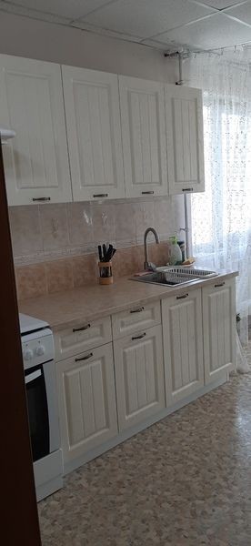 Модульная кухня Луксор серый-бирюза в Соликамске - solikamsk.mebel24.online | фото 3