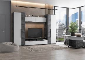 МОНИКА Гостиная (модульная) айрон рок в Соликамске - solikamsk.mebel24.online | фото 1
