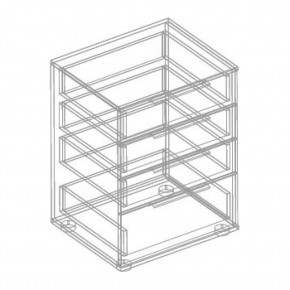 МОНИКА Комод с 4 ящиками в Соликамске - solikamsk.mebel24.online | фото 3