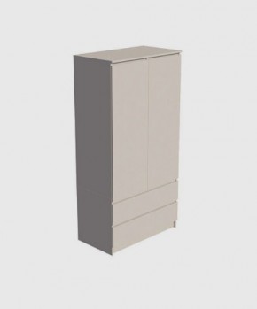 МОРИ МШ 900.1 Шкаф с 2-мя дв. и 2-мя ящ. (Сатин) в Соликамске - solikamsk.mebel24.online | фото 2