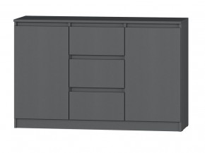 МС "Хилтон" Комод №4 1200 (графит) в Соликамске - solikamsk.mebel24.online | фото