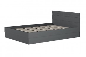МС "Хилтон" Кровать 1,4 (графит) 1400*2000 в Соликамске - solikamsk.mebel24.online | фото