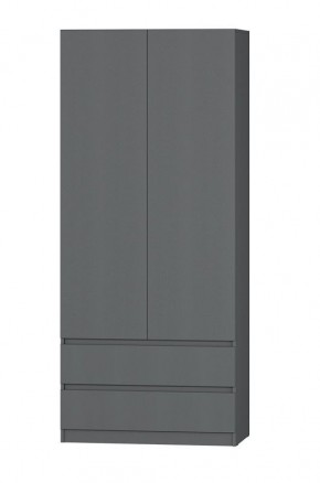 МС "Хилтон" Шкаф №3 900 (Графит) в Соликамске - solikamsk.mebel24.online | фото