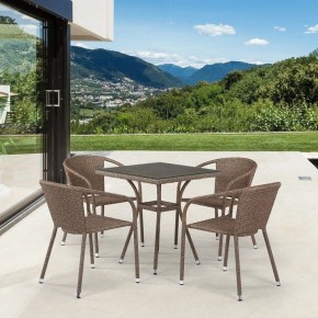 Набор уличный T282BNT/Y137C-W56 Light Brown 4Pcs в Соликамске - solikamsk.mebel24.online | фото 2