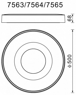 Накладной светильник Mantra Coin 7565 в Соликамске - solikamsk.mebel24.online | фото 3