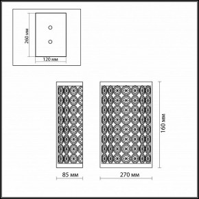Накладной светильник Odeon Light Soras 2897/1W в Соликамске - solikamsk.mebel24.online | фото 3