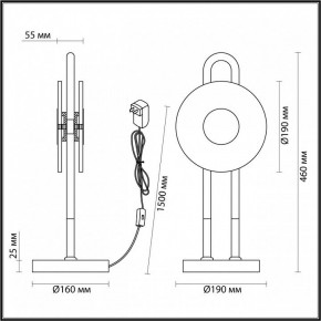 Настольная лампа декоративная Odeon Light Magnet 5407/12TL в Соликамске - solikamsk.mebel24.online | фото 4