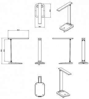 Настольная лампа офисная Arte Lamp London A5124LT-1BK в Соликамске - solikamsk.mebel24.online | фото 2