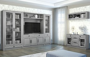 ОРЛЕАН Гостиная (модульная) серый в Соликамске - solikamsk.mebel24.online | фото 1