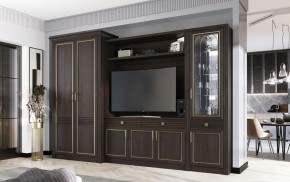 ОРЛЕАН Гостиная (модульная) ясень темный в Соликамске - solikamsk.mebel24.online | фото 1