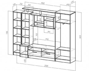 ОСКАР Гостиная (ЯШТ/ЯШС) в Соликамске - solikamsk.mebel24.online | фото 2