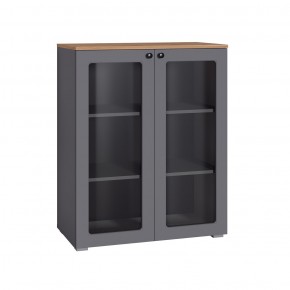 ОСТИН Гостиная (модульная) графит в Соликамске - solikamsk.mebel24.online | фото 9