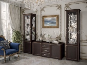 ПАРМА Гостиная Пенал стекло (Венге) в Соликамске - solikamsk.mebel24.online | фото 3