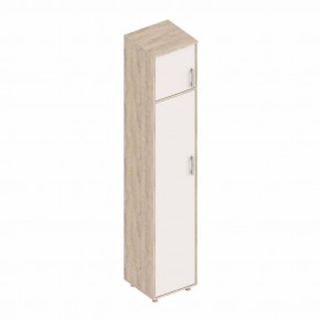 ГРАФ Пенал 1-ств. с антресолью ПРАВЫЙ (перламутр) в Соликамске - solikamsk.mebel24.online | фото