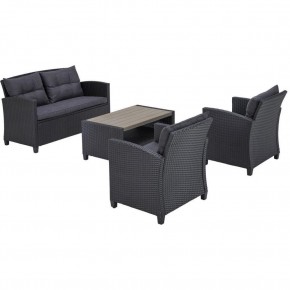 Плетеный комплект мебелис диваном AFM-804G Dark Grey в Соликамске - solikamsk.mebel24.online | фото 3