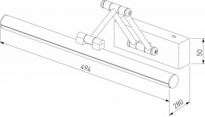 Подсветка для картины Elektrostandard Monza a064136 в Соликамске - solikamsk.mebel24.online | фото 4