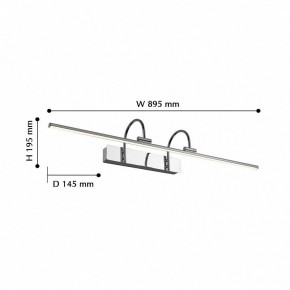 Подсветка для картины Favourite Strenuus 2431-3W в Соликамске - solikamsk.mebel24.online | фото 2
