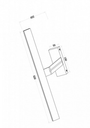 Подсветка для зеркала Maytoni Decart MIR010WL-L12W4K в Соликамске - solikamsk.mebel24.online | фото 3