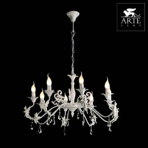 Подвесная люстра Arte Lamp Angelina A5349LM-8WH в Соликамске - solikamsk.mebel24.online | фото 2