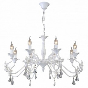 Подвесная люстра Arte Lamp Angelina A5349LM-8WH в Соликамске - solikamsk.mebel24.online | фото 3
