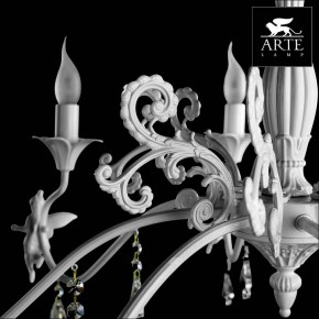 Подвесная люстра Arte Lamp Angelina A5349LM-8WH в Соликамске - solikamsk.mebel24.online | фото 6