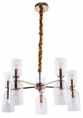 Подвесная люстра Arte Lamp Charm A1623LM-10GO в Соликамске - solikamsk.mebel24.online | фото