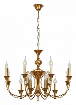 Подвесная люстра Arte Lamp Collinetta A4094LM-12PB в Соликамске - solikamsk.mebel24.online | фото 2