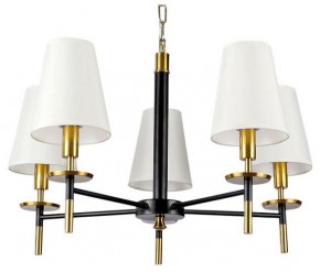 Подвесная люстра Arte Lamp Riccardo A4075LM-5BK в Соликамске - solikamsk.mebel24.online | фото