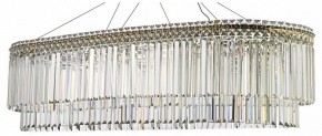 Подвесная люстра Arti Lampadari Ovindoli Nickel Ovindoli L 1.5.120x40.101 G в Соликамске - solikamsk.mebel24.online | фото