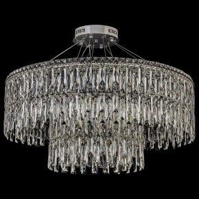 Подвесная люстра Arti Lampadari Ovindoli Nickel Ovindoli L 1.5.80+40.100 N в Соликамске - solikamsk.mebel24.online | фото 3