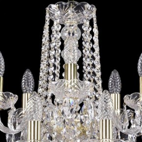 Подвесная люстра Bohemia Ivele Crystal 1402 1402/10+5/195/2d/G в Соликамске - solikamsk.mebel24.online | фото 4