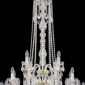 Подвесная люстра Bohemia Ivele Crystal 1402 1402/16+8+4/300/h-123/3d/G в Соликамске - solikamsk.mebel24.online | фото 4