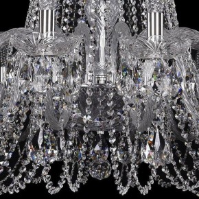 Подвесная люстра Bohemia Ivele Crystal 1402 1402/18/400/Ni в Соликамске - solikamsk.mebel24.online | фото 3