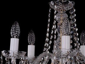 Подвесная люстра Bohemia Ivele Crystal 1402 1402/5/160/Pa в Соликамске - solikamsk.mebel24.online | фото 3