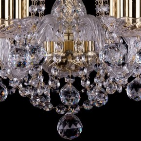 Подвесная люстра Bohemia Ivele Crystal 1402 1402/6/160/G/Balls в Соликамске - solikamsk.mebel24.online | фото 3