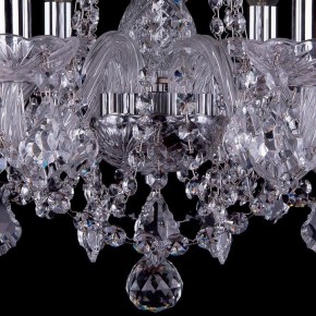 Подвесная люстра Bohemia Ivele Crystal 1402 1402/6/160/Ni/Leafs в Соликамске - solikamsk.mebel24.online | фото 3