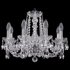 Подвесная люстра Bohemia Ivele Crystal 1402 1402/8/160/Ni в Соликамске - solikamsk.mebel24.online | фото