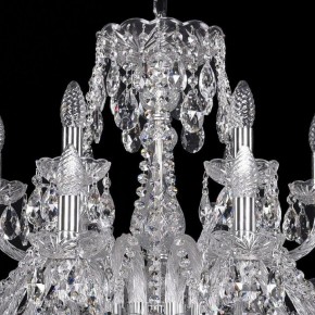 Подвесная люстра Bohemia Ivele Crystal 1411 1411/12+6/300/Ni в Соликамске - solikamsk.mebel24.online | фото 4