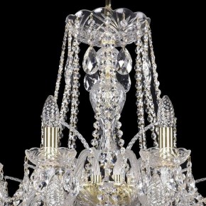 Подвесная люстра Bohemia Ivele Crystal 1411 1411/16+8/360/2d/G в Соликамске - solikamsk.mebel24.online | фото 4